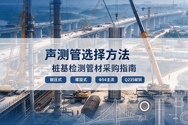 峡江声测管选型标准